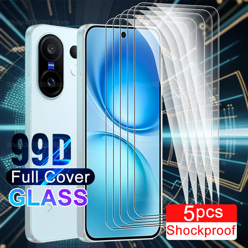 5 ชิ้นสําหรับ Vivo x200 FE ฟิล์มกันรอยหน้าจอ Vivox200 FE Vivox 200fe ป้องกันกาวแก้ว vivo โทรศัพท์ x2