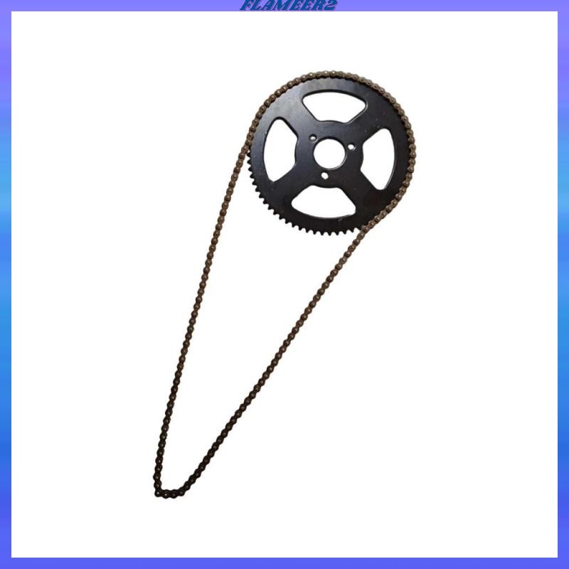 [Flameer2] 25H 68T 68 ฟันเฟืองหลังพร้อมโซ่สําหรับ 49cc 2 จังหวะมินิพ็อกเก็ตไบค์
