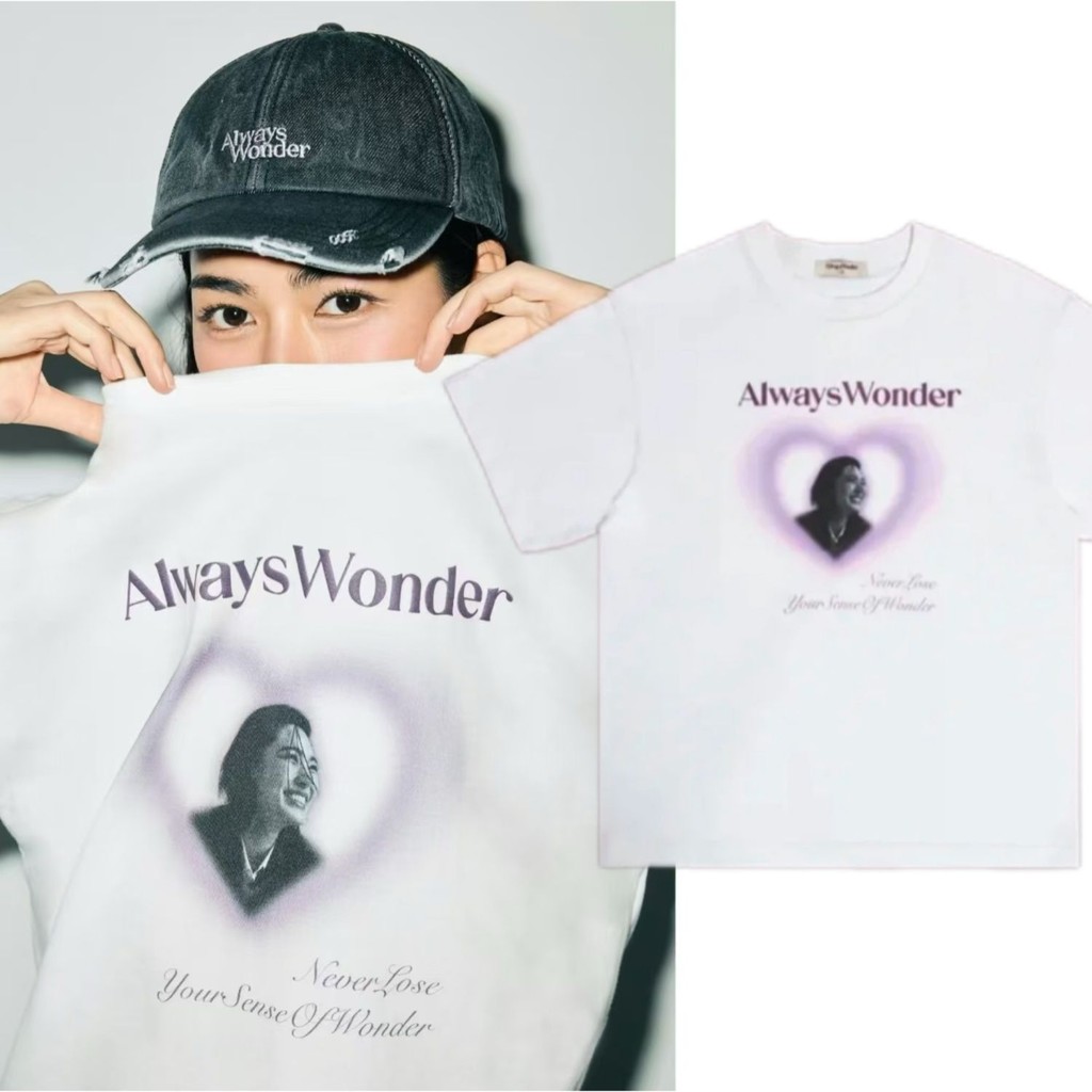 Llkwng Personal Brand Peripheral Pain Clothes Always Wonder Short Sleeve T-Shirt Summer Top emn Jime