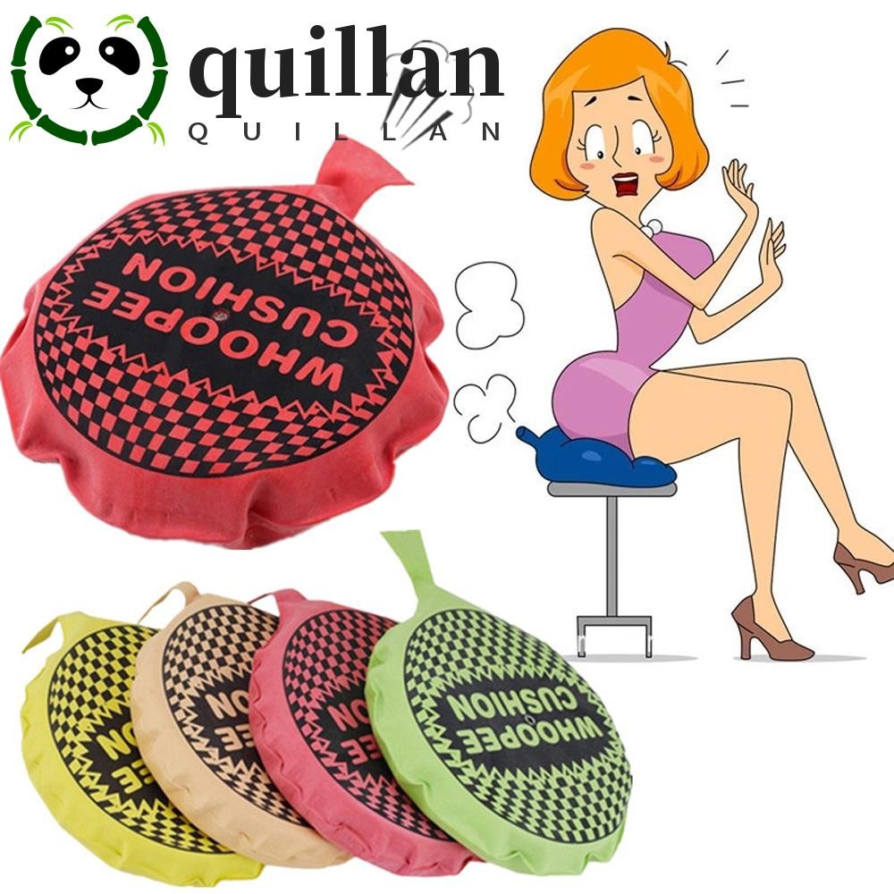QUILLAN Whoopee เบาะสําหรับเด็กปฏิบัติ Jokes Gags Jokes Prank ของเล่น Pranks Maker Trick ผายลมหมอนเส
