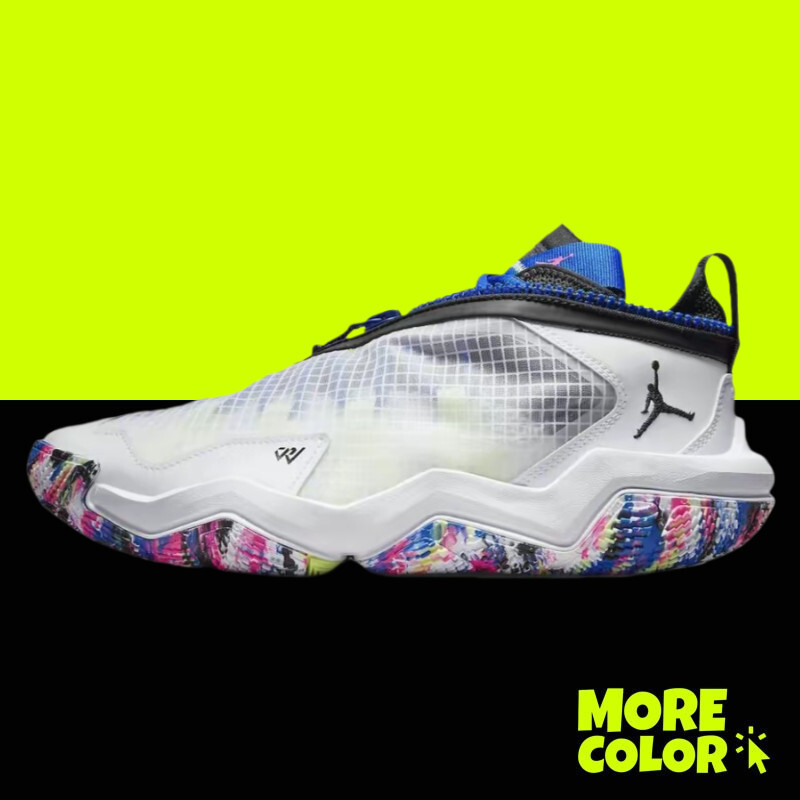 รองเท้าบาสเก็ตบอล Jor do Why Not 6 แบบLow-Top สำหรับผู้ชาย ระบายอากาศได้ดี กันลื่น แฟชั่น.DO7189-700