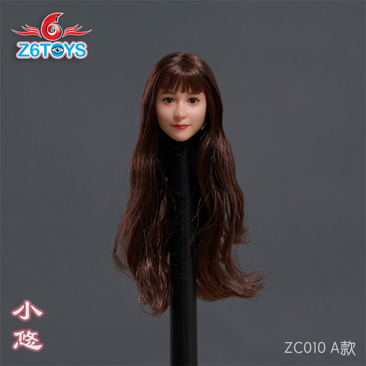 [Collection Boutique] พร้อมสต็อก Z6TOYS 1/6 Shima Kuoyou หญิงเคลื่อนย้ายได้ Eye Head Sculpture Serie