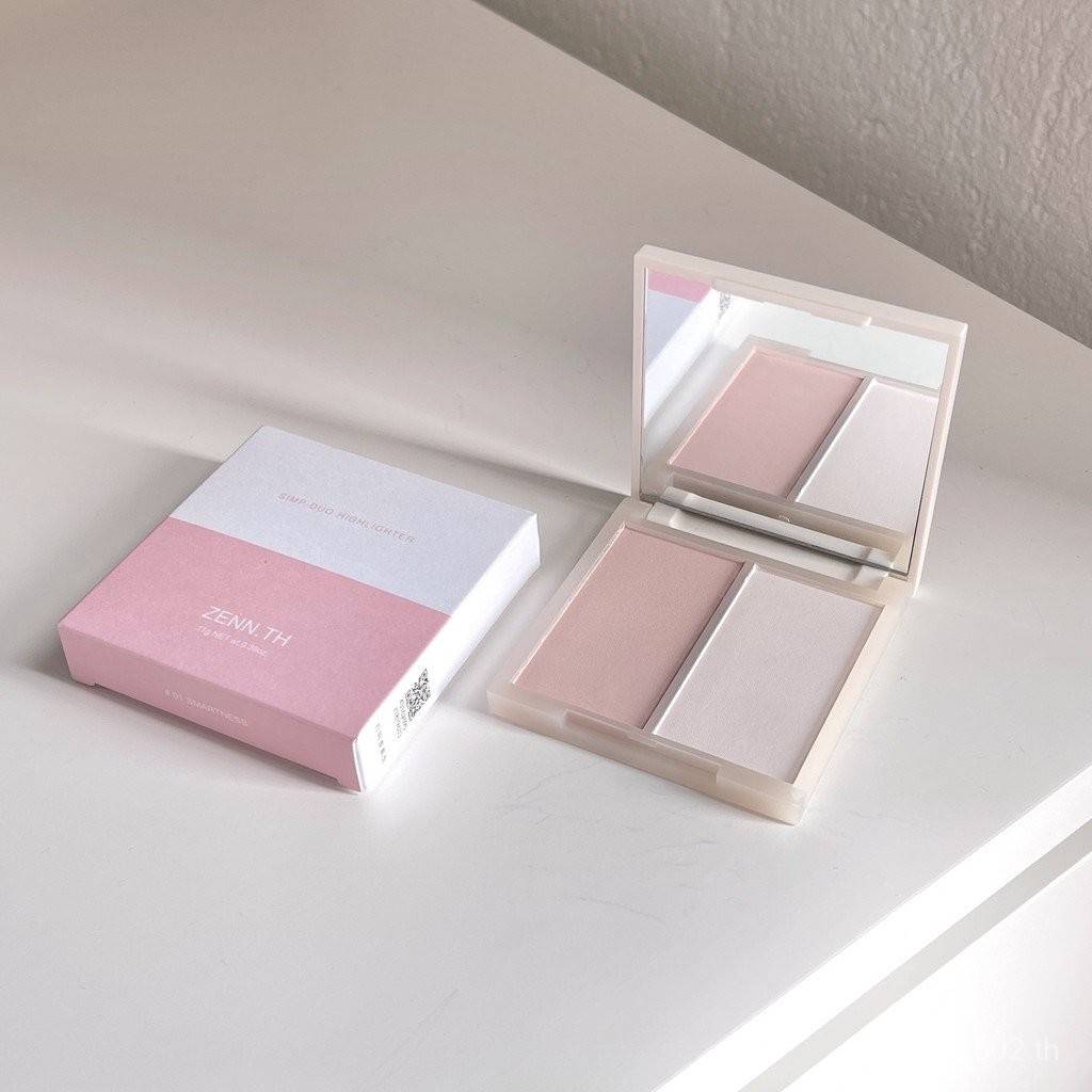 Clearance] Lying Silkworm Surface Medium Matte High Gloss ZENN.TH/zenn Two-Color High Gloss Powder/M