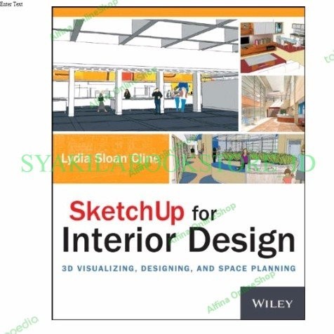 หนังสือ SketchUp สําหรับการออกแบบภายใน: การฉายภาพ 3 มิติ, การออก,