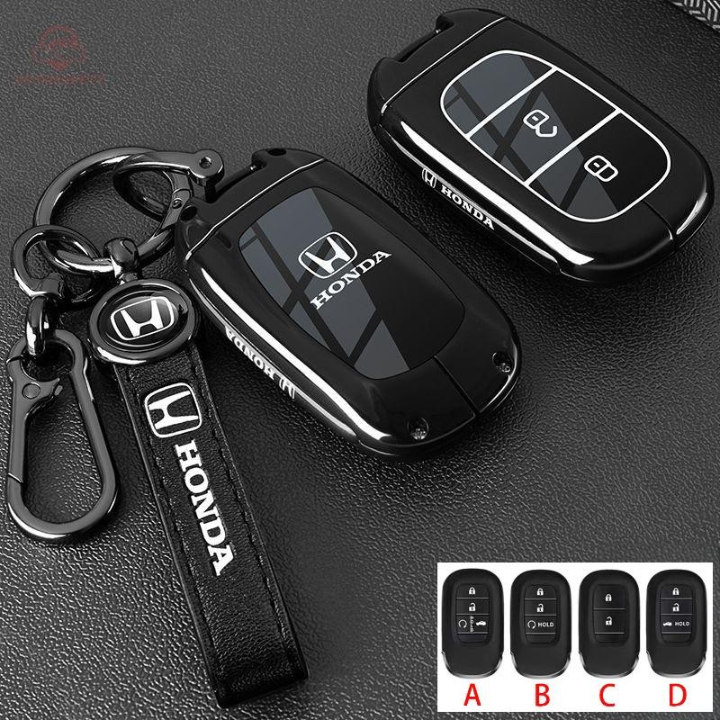สังกะสีอัลลอยด์รถ Remote Key กรณีสําหรับ Honda Hrv Civic Accord ใหม่ Crv Brv Wrv City Fit Accord Jazz Civic