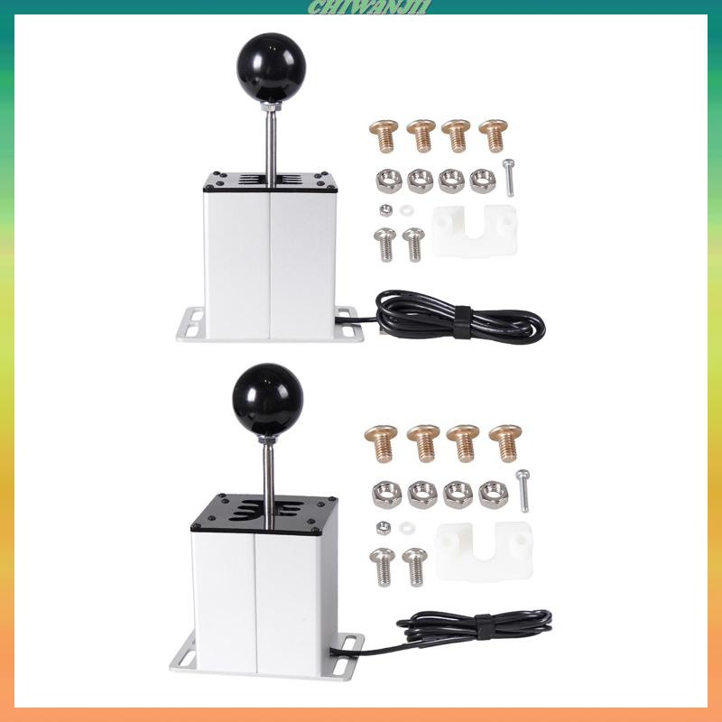 [ Chiwanji1] USB Simulator Shifter Win10 Win7 XP H Gear Shifter Fit สําหรับ Logitech G29 G27 G25