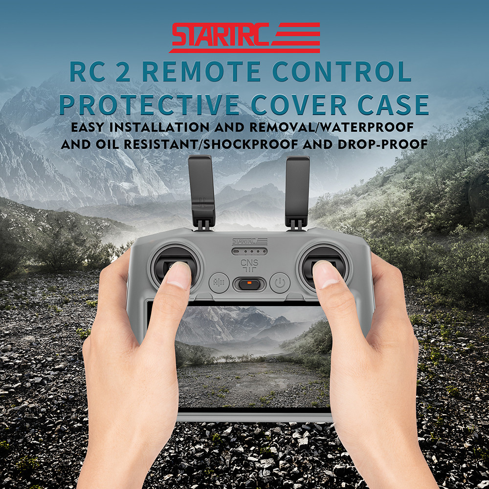 สําหรับ DJI Mini 5 pro/Neo พร้อมรีโมทคอนโทรลหน้าจอเคสซิลิโคน RC 2 DJI Air3/mini4pro อุปกรณ์เสริมโดรน