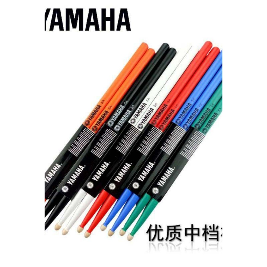 1 คู่ Professional Drum Sticks 5A 7A OAK Antiskid Drumstick