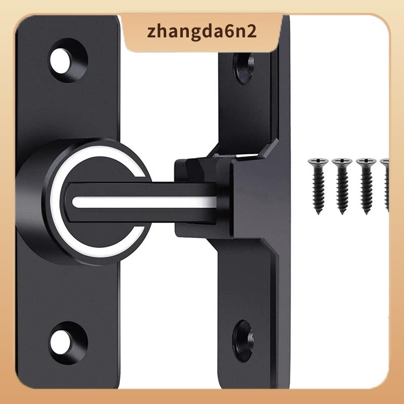 In Stock1 PCS Barn ล็อคประตูเลื่อน Barn ประตูส่องสว่าง 90 องศา Heavy Duty Gate Latch เหมาะสําหรับ Ga