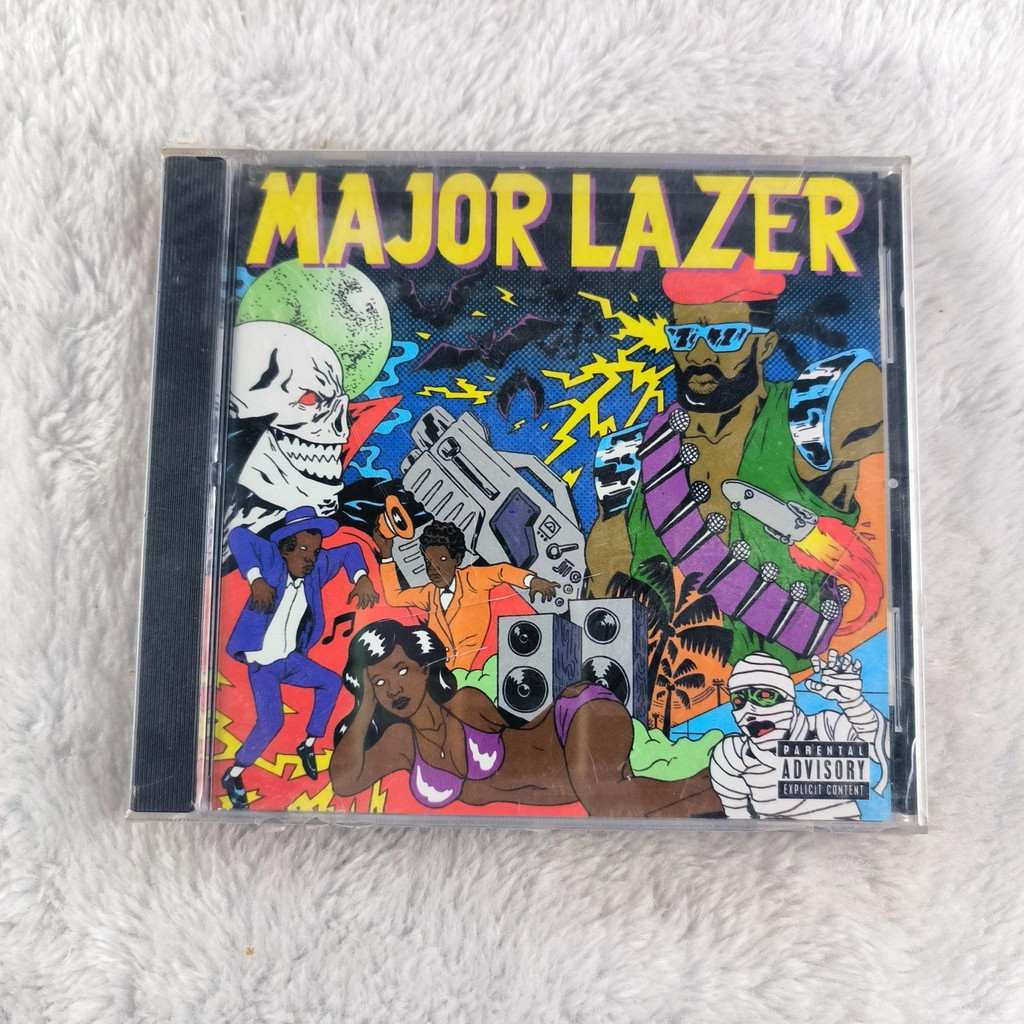 Z821 Major Lazer Gu*ns อย่าฆ่าคน... Lazers Do CD Album C0103