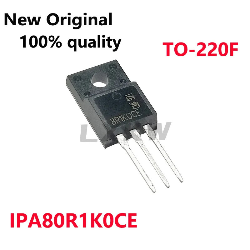 5/PCS ใหม่ Original IPA80R1K0CE 8R1K0CE TO-220F 5.7A/800V N ช่อง FET ในสต็อก