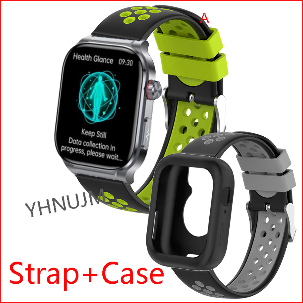 เคส Hcare Plus5 Case กรณีป้องกันหน้าจอคลุมทั้งหมดกันชนกรณี Soft สายคล้องสร้อยข้อมือนาฬิกาอุปกรณ์เสริ