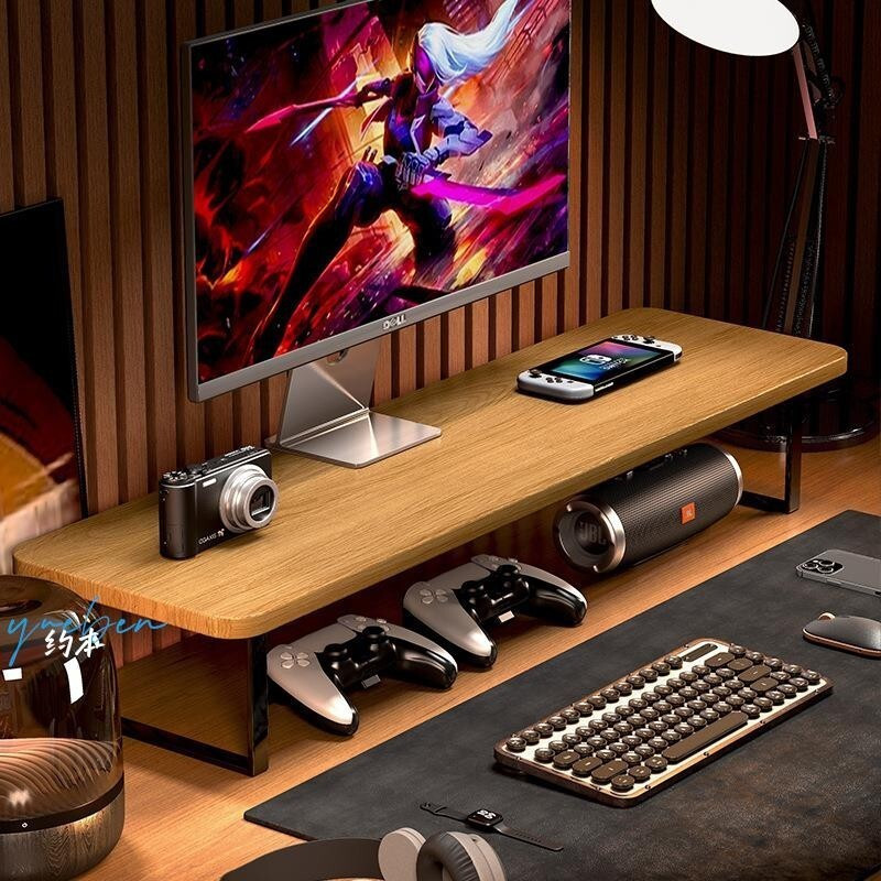 Gang Desktop Modification Desktop Computer Monitor Stand Office Desktop Storage OrganizerHT99 SNGH