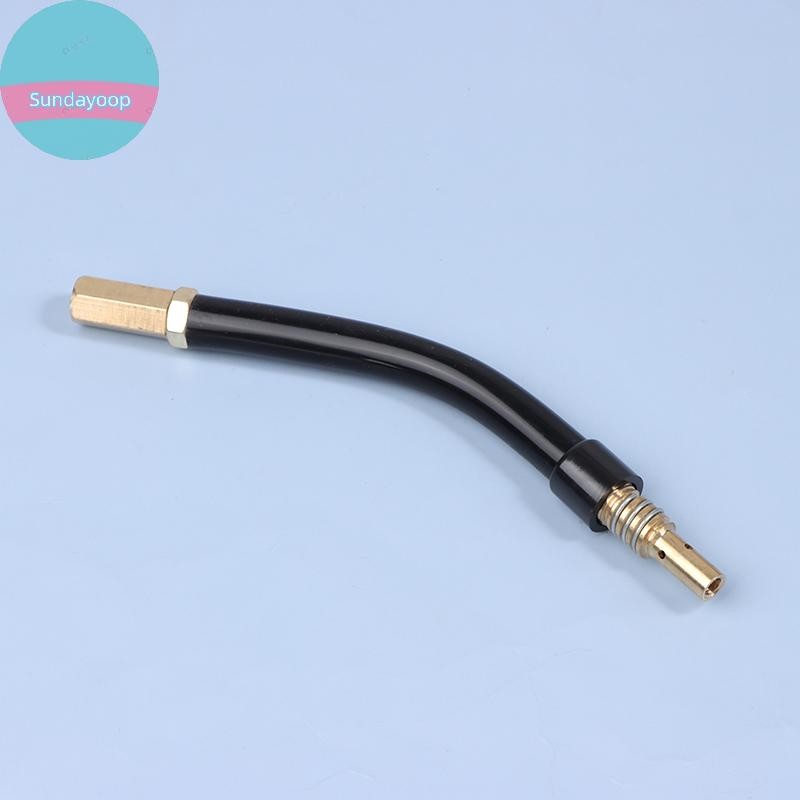 Sund 1 ชิ้น Binzel 15AK ยืดหยุ่น Swan คอ MIG เชื่อมไฟฉายวัสดุสิ้นเปลืองเชื่อม Swan คอ MB15AK ไฟฉายเช