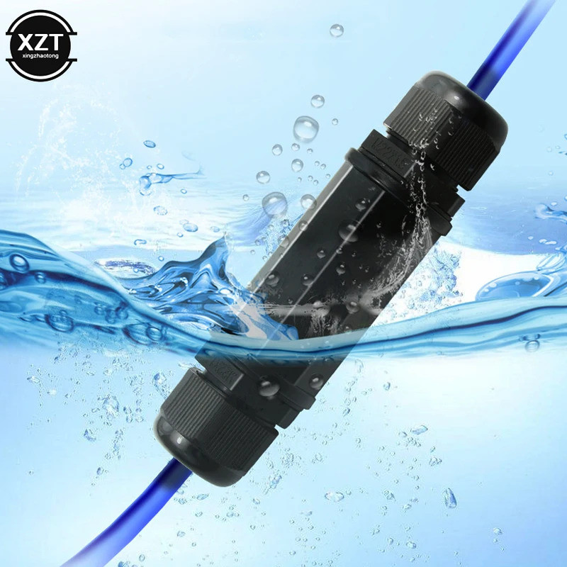 กันน้ํา RJ45 Connector Double Head กลางแจ้ง Lan Coupler อะแดปเตอร์หญิงสําหรับ Cat5 Cat6 Cat7 8P8C สา