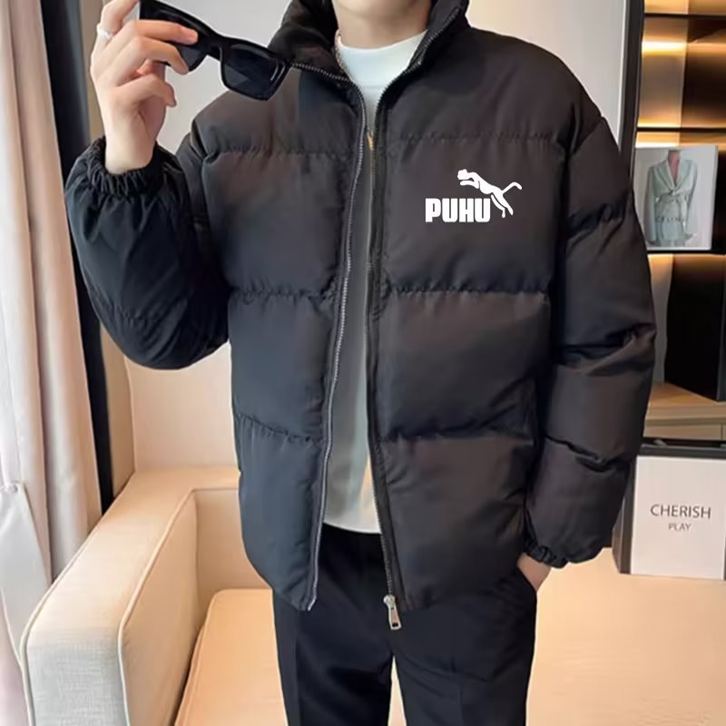 2025 NEW 2025P58. Item No. J5 Thickened Cotton Jacket Black Apricot Color M-5XL Size new23 QCQ4