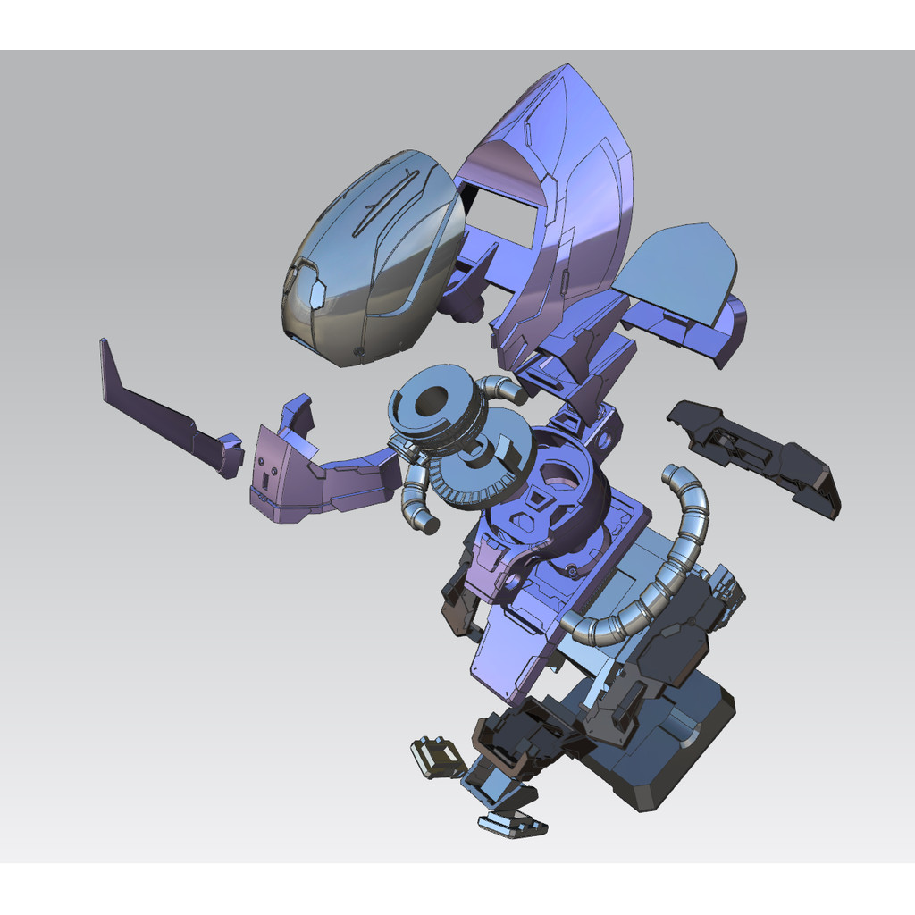 Efreet Efreet MS-08TX Efreet Bust 3D บริการการพิมพ์