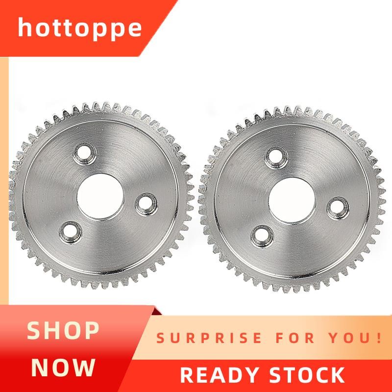 hottoppe2X Heavy Duty Hardened Steel Spur Gear 54T สําหรับ Slash Stampede 1/10 SUMMIT 1/10 E-