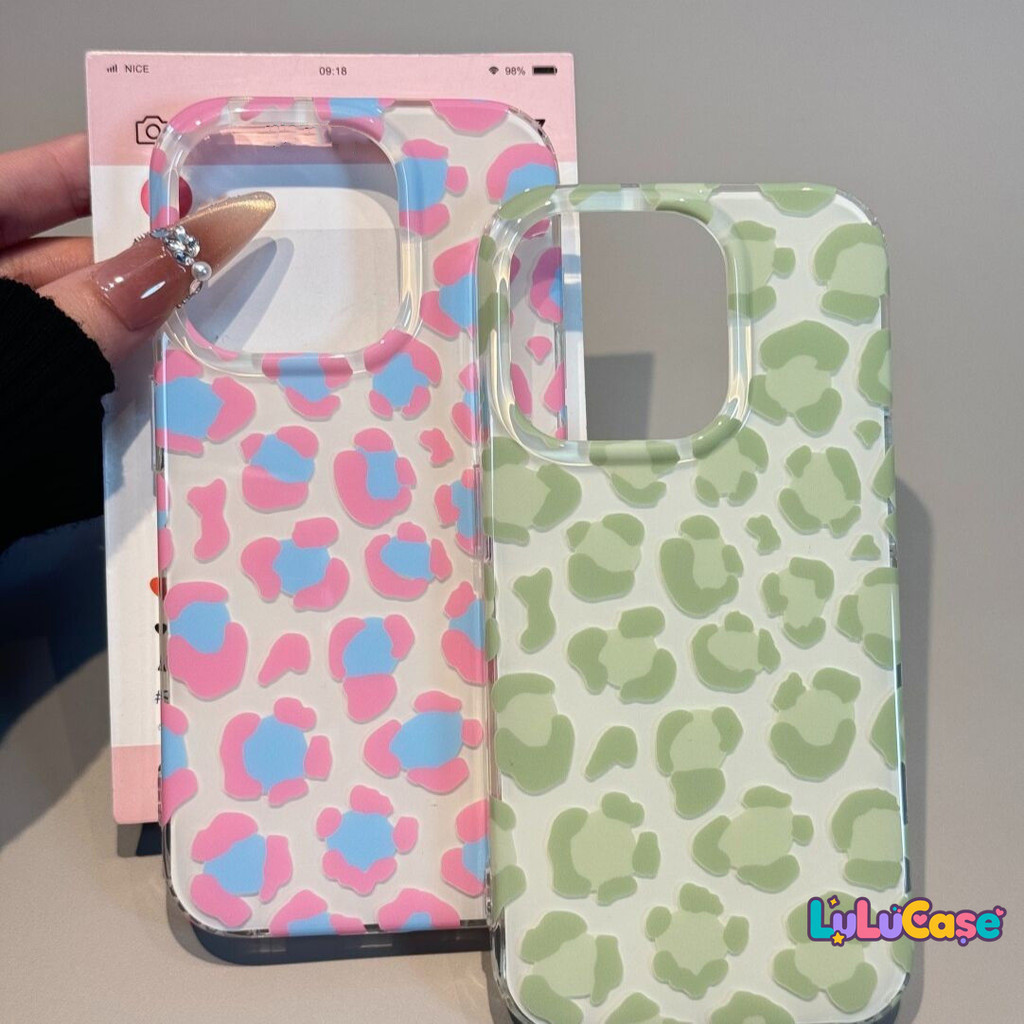 เคสไอโฟน Vivo Y19S Y29 Y19s Pro Y20 Y03 Y21 Y100 Y91c Y18 Y28 Y27 Y36 Y17 Y15 Y22 Y51 Y16 Y91 ปกลายเสือดาวแสนหวาน