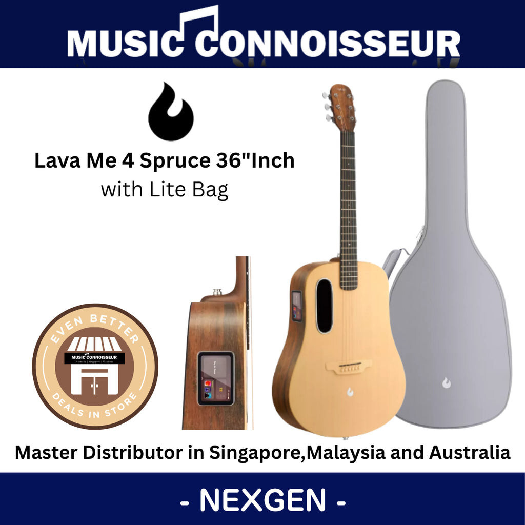 LAVA ME 4 Spruce 36 พร้อมกระเป๋า Lite Woodgrain Brown & Burlywood