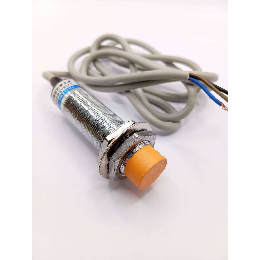 LJ18A3-8-Z/BX Inductive Proximity Sensor Switch, M18, NPN, NO, 6-36VDC เซนเซอร์ตรวจจับโลหะระยะสูงสุด 8mm,LJ18A3-8-Z-BX