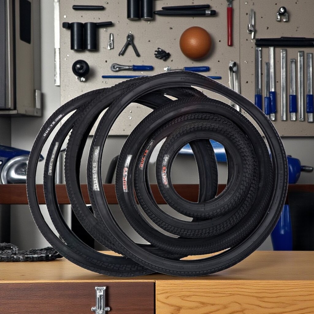 ยางนอกจักรยาน หลายแบบ หลายสไตล์ OUCYS 12x2.125 16x1.75 20x2.125 24x2.125 26x1.75 24x1 3/8 26x1 3/8