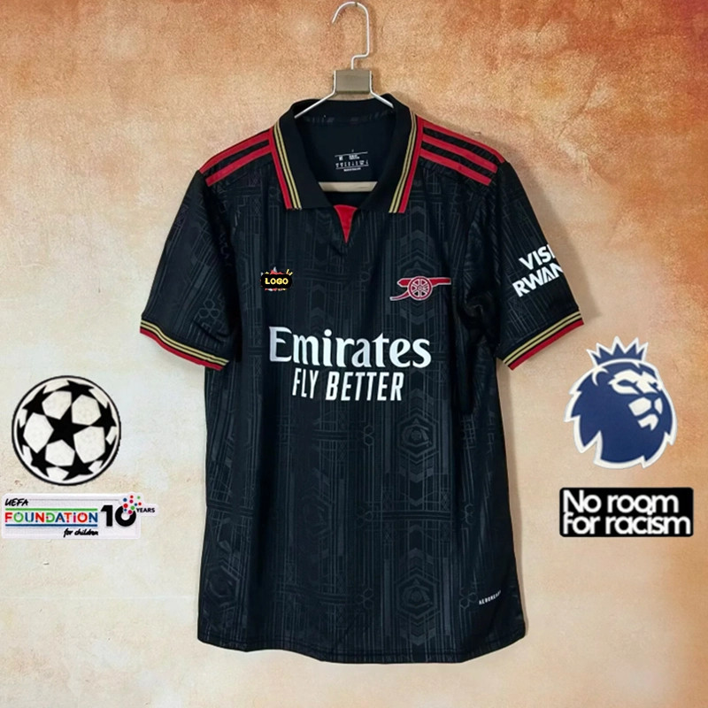 เสื้อบอล Arsenal รุ่นที่สาม สีดำสำหรับแฟนคลับ