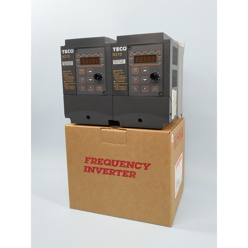 TECO อินเวอร์เตอร์ N310-2001/2/P5-HXC AC 220V0.4/0.75/1.5KW TECO