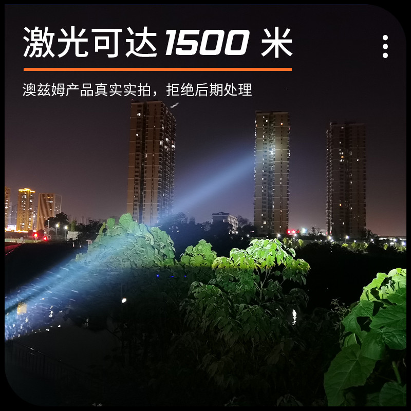 AOZOOM AOZOM Kirin R8 สินค้าใหม่ Dual Direct Laser ไฟหน้า LED Dual เลนส์ Super Bright ความเข้มข้นสูง