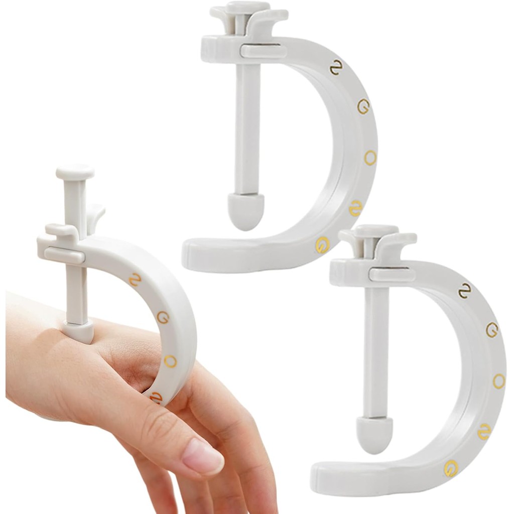 2PCS Acupuncture Clip Tool, Migraine Relief Hand Clip, Compact Pressure Point Massage Tool, Portable