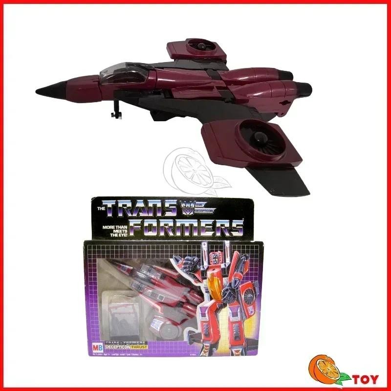 ในสต็อก Transformers ของเล่น US รุ่น G1 84-86 KO Thrust Model Robot Collection Action Figure ของเล่น