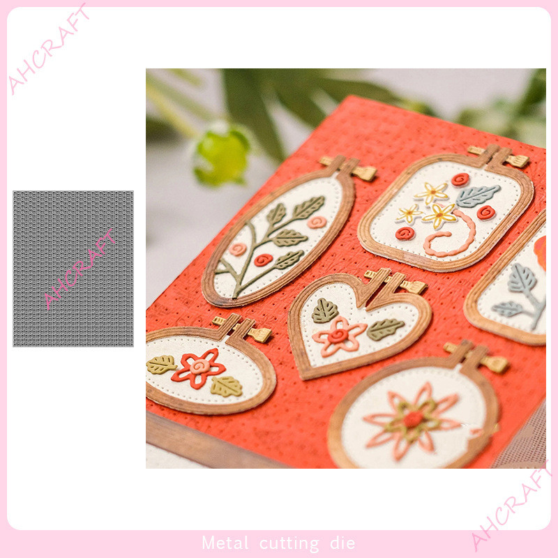 5657 พื้นหลังลายนูนกรอบโลหะเหล็กคาร์บอนแม่พิมพ์ ทําเอง ตัด