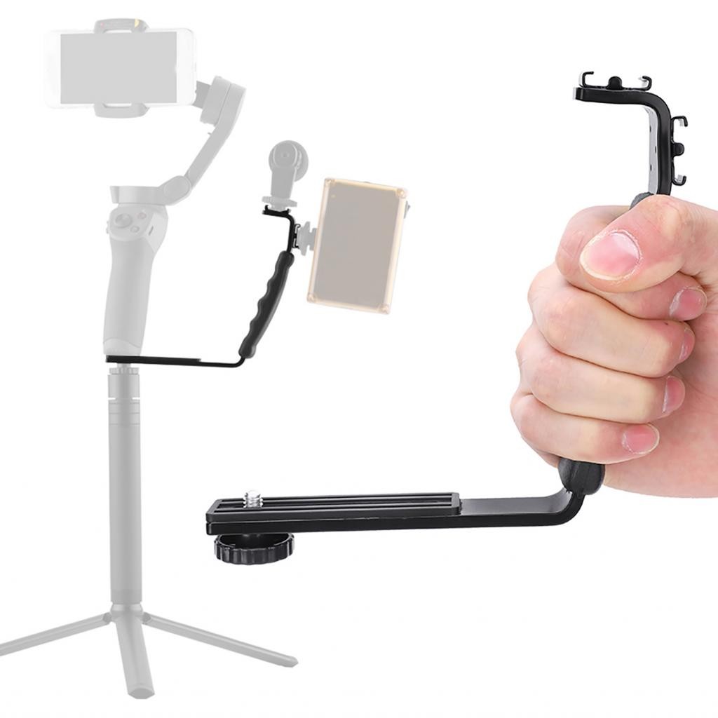 Soyoung L รูปมือถือ Stabilizer Bracket พร้อมอินเทอร์เฟซรองเท้าเย็นสําหรับ OM 4/Osmo Mobile 2 3 Fixin