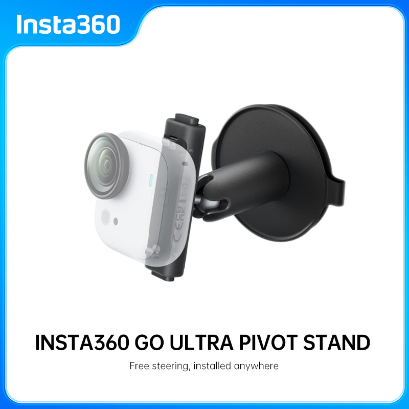 Insta360 GO Ultra Pivot ขาตั้งแม่เหล็ก Latch Mount Ball Joint 1/4 "อุปกรณ์ติดตั้งสําหรับ Insta 360 GO Ultra อุปกรณ์เสริมเดิม