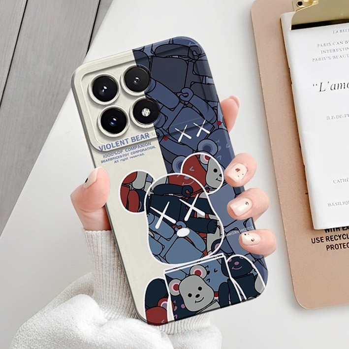 เคส Xiaomi Poco X6 Pro 5G - เคส Xiaomi Poco X6 Pro 5G Softcase - เคสน่ารัก - เคสซิลิโคน TPU ที่ไม่ซ้