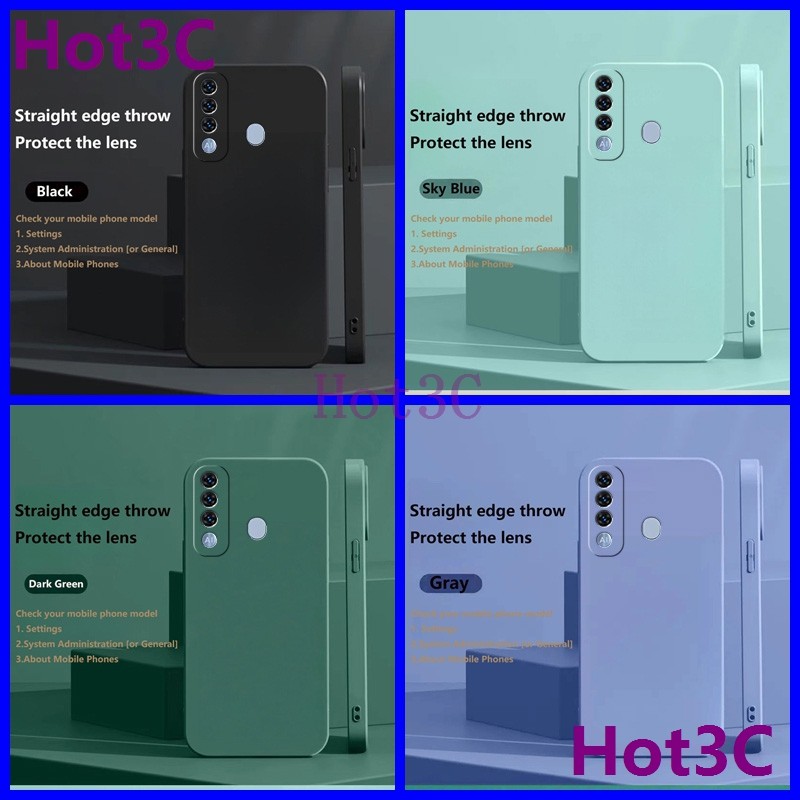 เคส For Infinix Tecno Spark 7 Pro tpu YTCS ซิลิโคนเคสโทรศัพท์สีทึบเรียบง่าย ราคา ถูกที่สุด ดีลบีเคเค แกลเลอรีภาพที่ 5