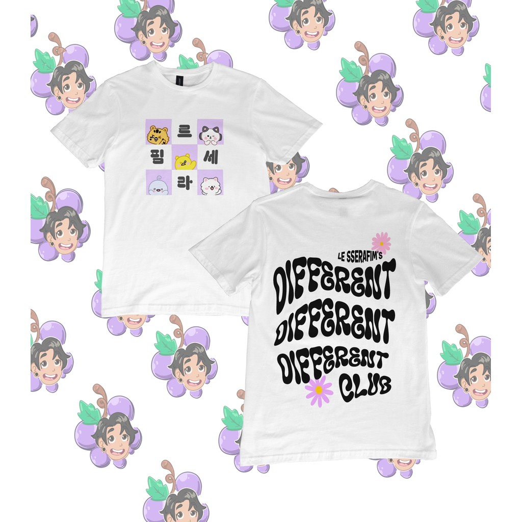 Le Sserafim Crazy Tee | Kpop Unisex T-Shirt เสื้อยืดไอดอลแฟชั่น | Heavy Cotton | แฟนคลับห้ามพลาด!