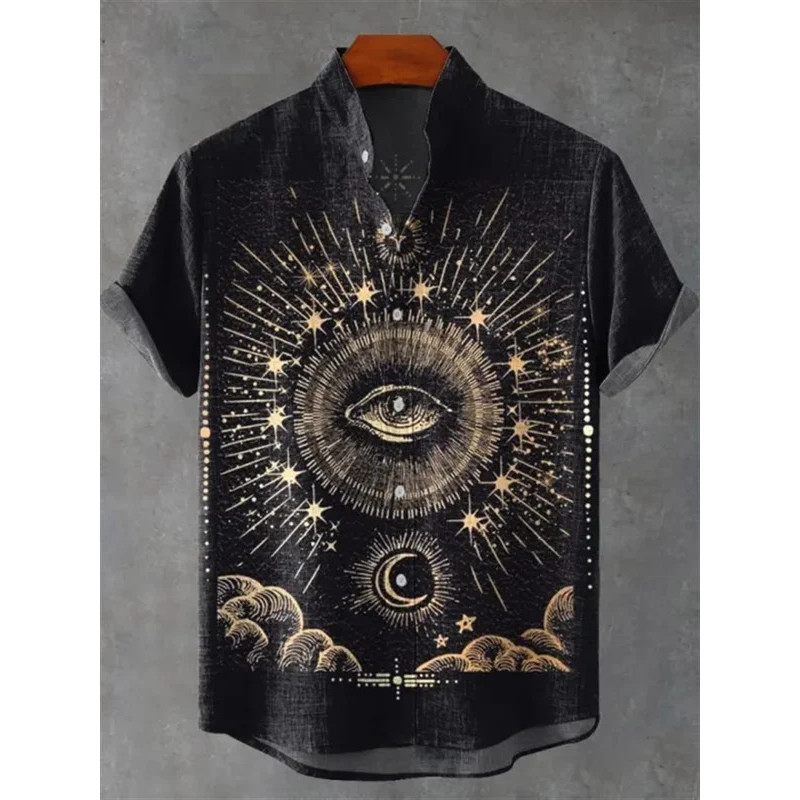 เสื้อยืดแขนสั้นพิมพ์ลายผ้าลินิน แฟชั่นใหม่สำหรับคุณ