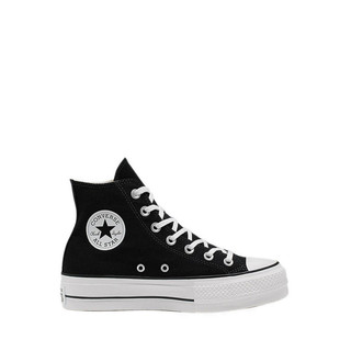 CONVERSE WOMEN'S CHUCK TAYLOR ALL STAR PLATFORM CANVAS SNEAKERS - BLACK/WHITE/WHITE