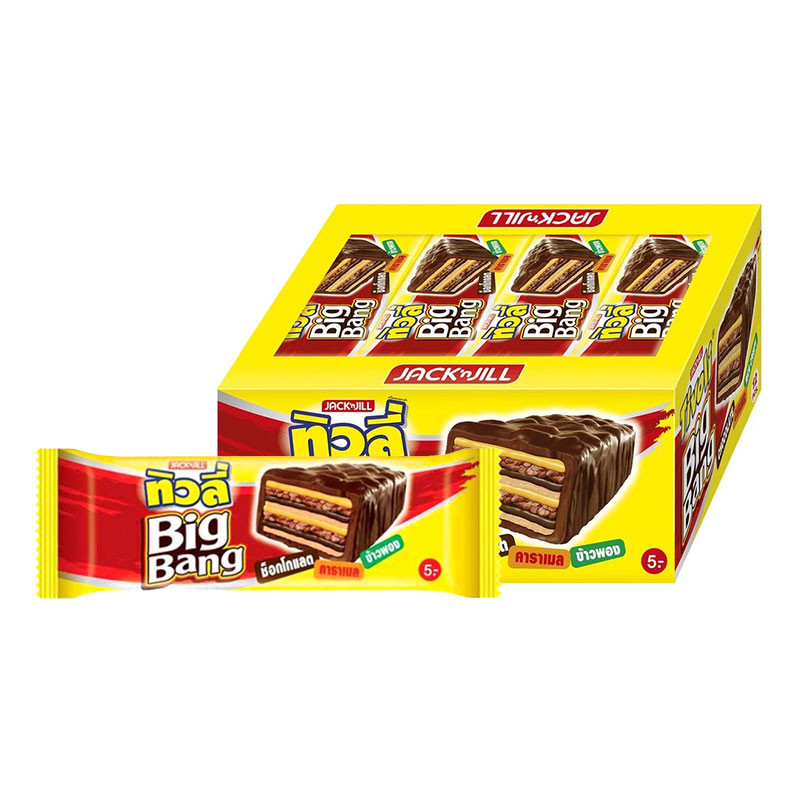 ทิวลี่ บิ๊กแบง เวเฟอร์ 25 ก. 12 ชิ้น (TIVOLI Big Bang Wafer 25 g 12 pcs)