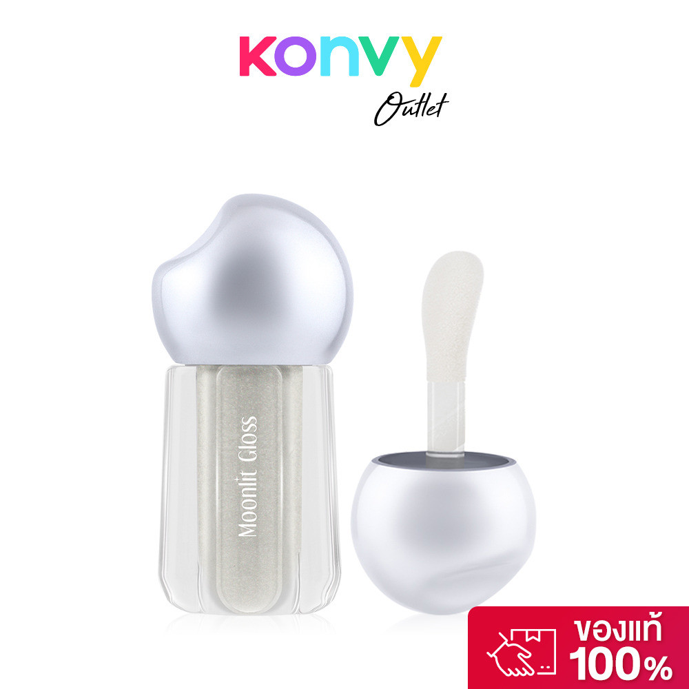 Cathy Doll Moonlit Gloss 3.5g #01 Rich เคที่ ดอลล์ มูนลิตกลอส.