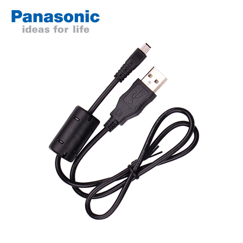 Panasonic DMC-FZ47 FZ50 FZ60-FZ70 FZ200 FZ1000 กล้องสายเคเบิลข้อมูล USB ดั้งเดิม