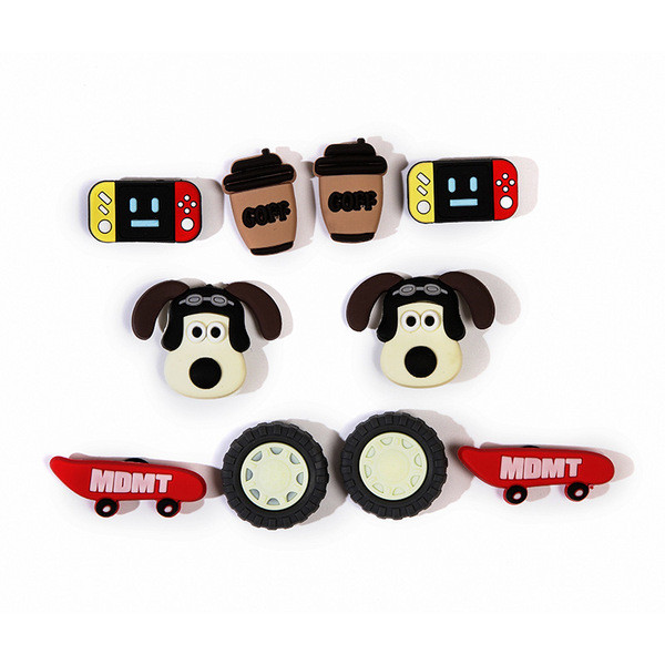 jibbitz jibbitz crocs ของแทั รองเท้าหลุมหญิงทําเองรองเท้าหัวเข็มขัดอุปกรณ์เสริมที่ถอดออกได้เหมาะสําห