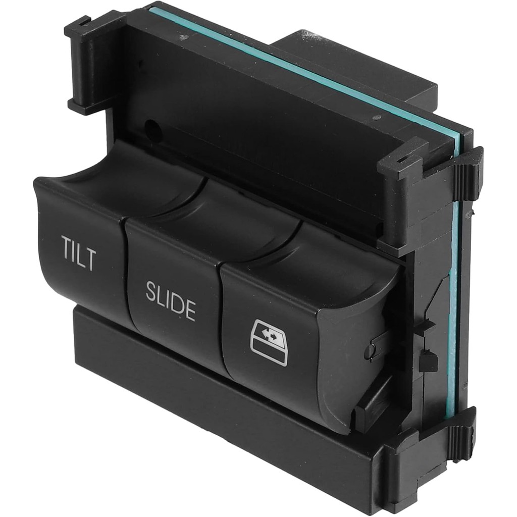 X AUTOHAUX หน้าต่างบานเลื่อนด้านหลัง Overhead คอนโซล Sunroof สวิทช์ 9L3Z15B691DA สําหรับ Ford F-150 