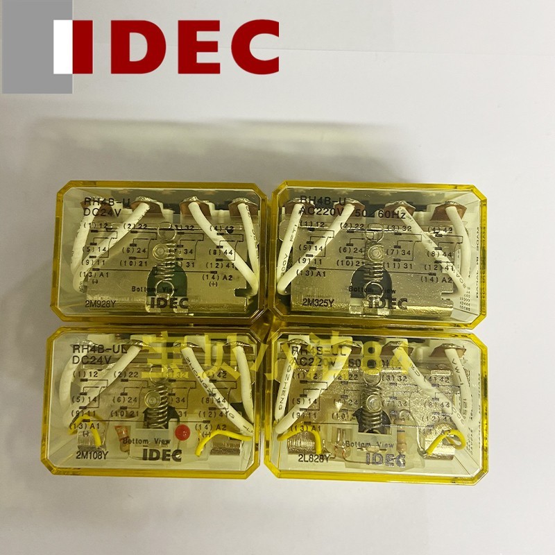 R RH4B-U DC220V IDEC รีเลย์ระดับกลาง RH4B-UL AC220V DC24