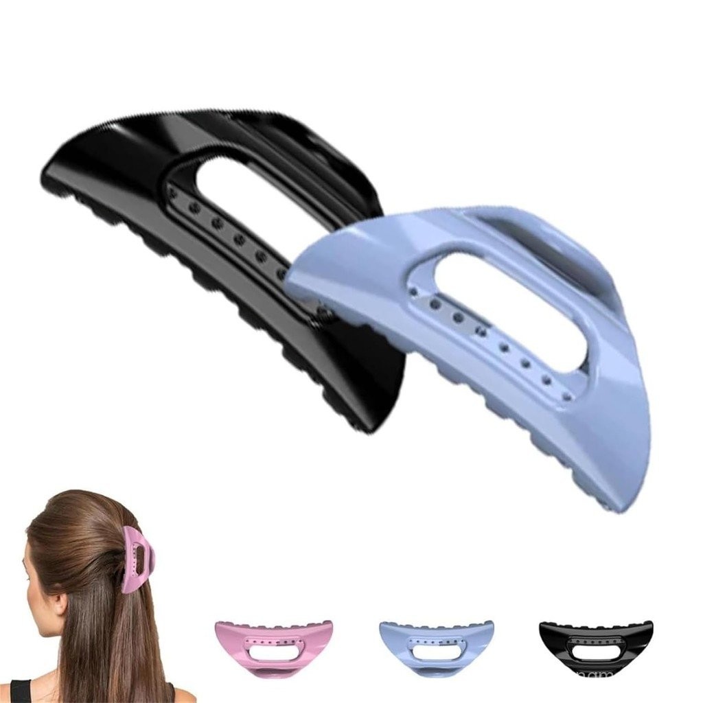 The Cozy Clip - กิ๊บรูปเมฆฝรั่งเศสสำหรับผมยาวหนา สวมใส่ง่าย มีให้เลือกสีดำและสีฟ้า