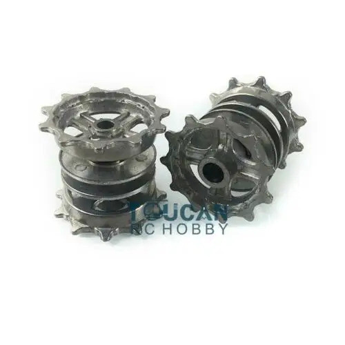 HENG ยาว 1/16 จีน ZTZ 99 3899 99A 3899A RC ถังเฟืองโลหะล้อ TH16754-SMT4