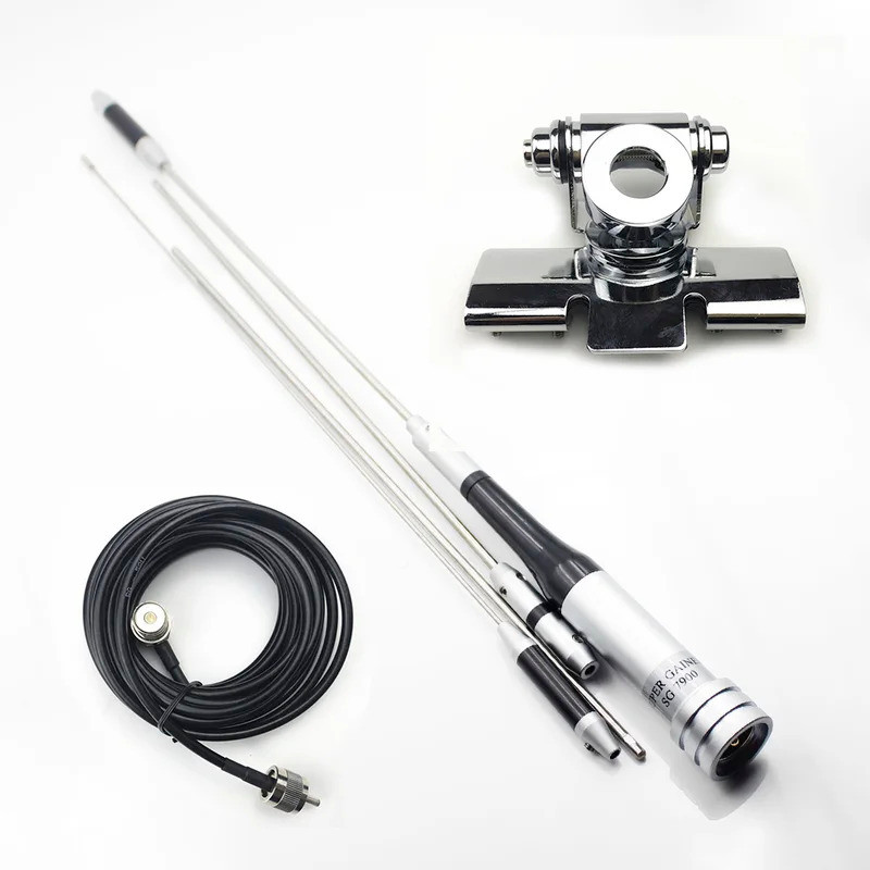 DIAMOND เสาอากาศสําหรับรถยนต์วิทยุ SG7900 + เสาอากาศ Mount + 5 เมตรสาย U/V Dualband SG-7900 เสาอากาศ