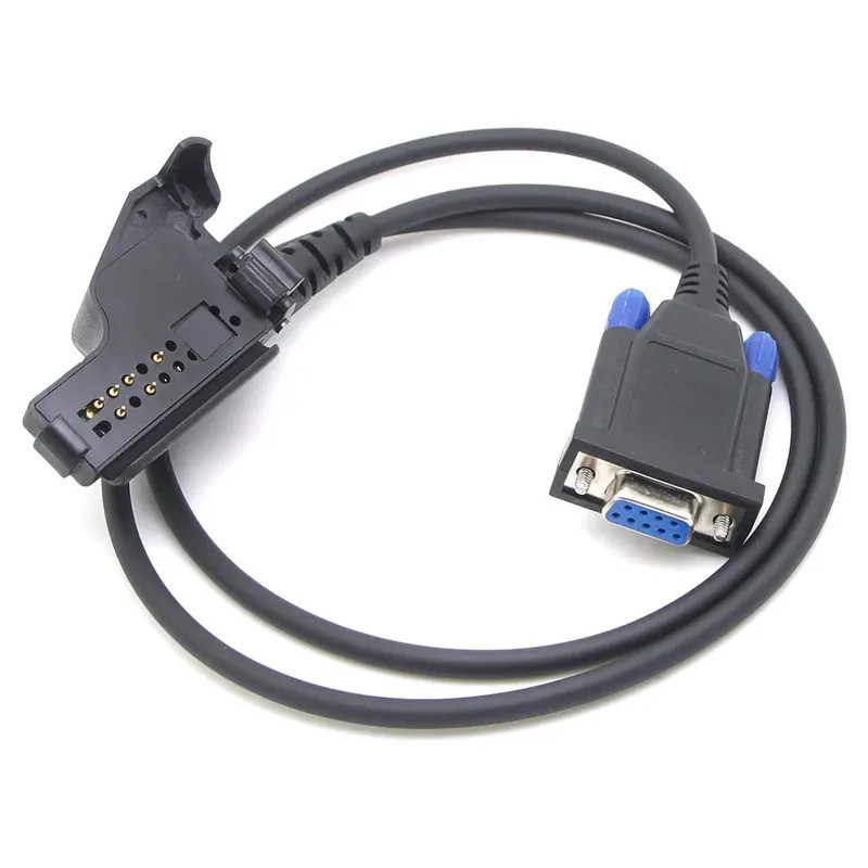 สายการเขียนโปรแกรมสําหรับ Motorola XTS1500 XTS2500 XTS5000 XTS2250 XTS4250 MT1500 DB9 วิทยุสองทางอุป