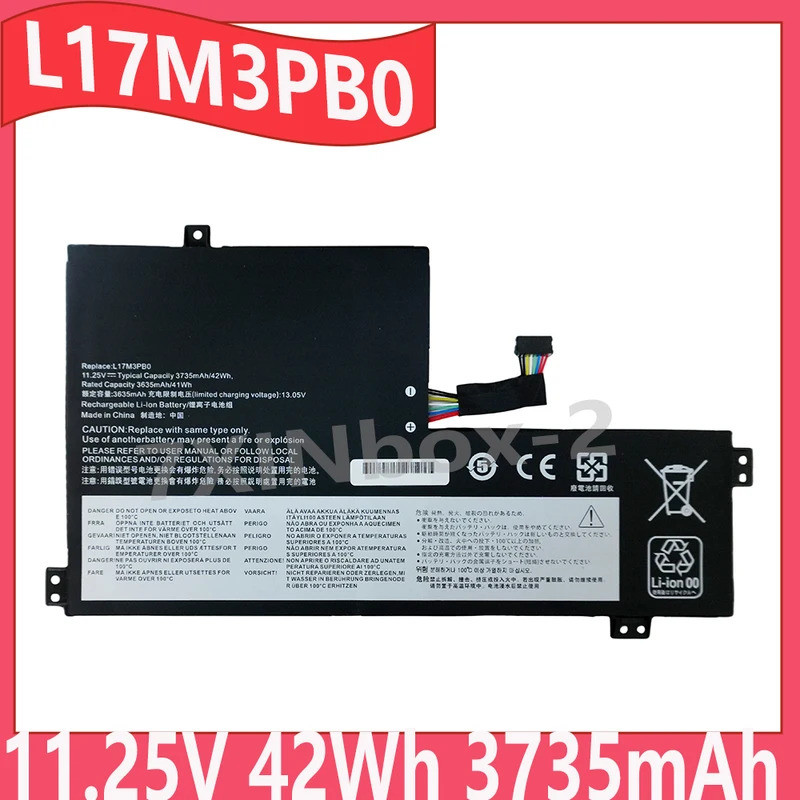 L17M3PB0 L17L3PB0 L17C3PG0 L18D3PG1 11.25V 42Wh 3735mAh OEM แบตเตอรี่แล็ปท็อปสําหรับ Lenovo Chromebo